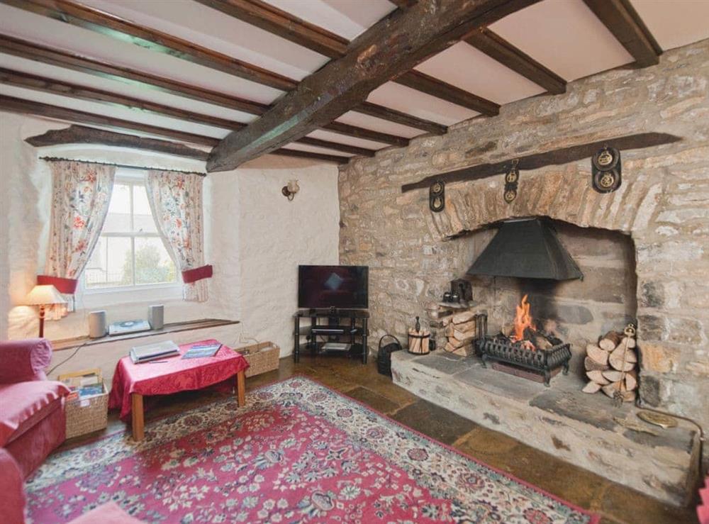 Living room at Holly Cottage in Bellerby, Wensleydale, North Yorkshire