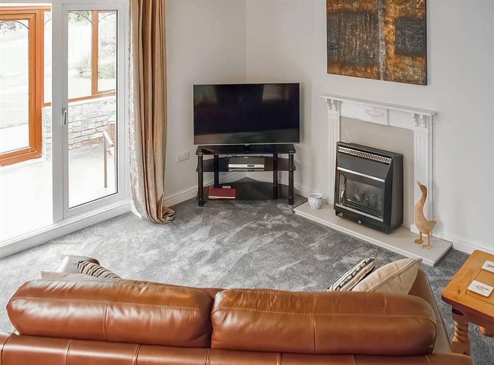 Living room at Holly Cottage in Burgh Le Marsh, Lincolnshire