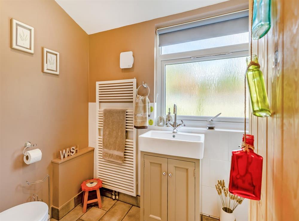 Bathroom at Holly Cottage in Coleford, Gloucestershire