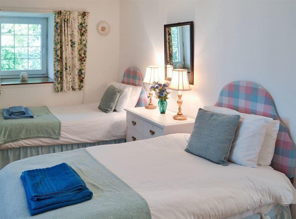 Delightful twin bedded room at Holly Cottage in Colvend, near Rockcliffe, Kirkcudbrightshire