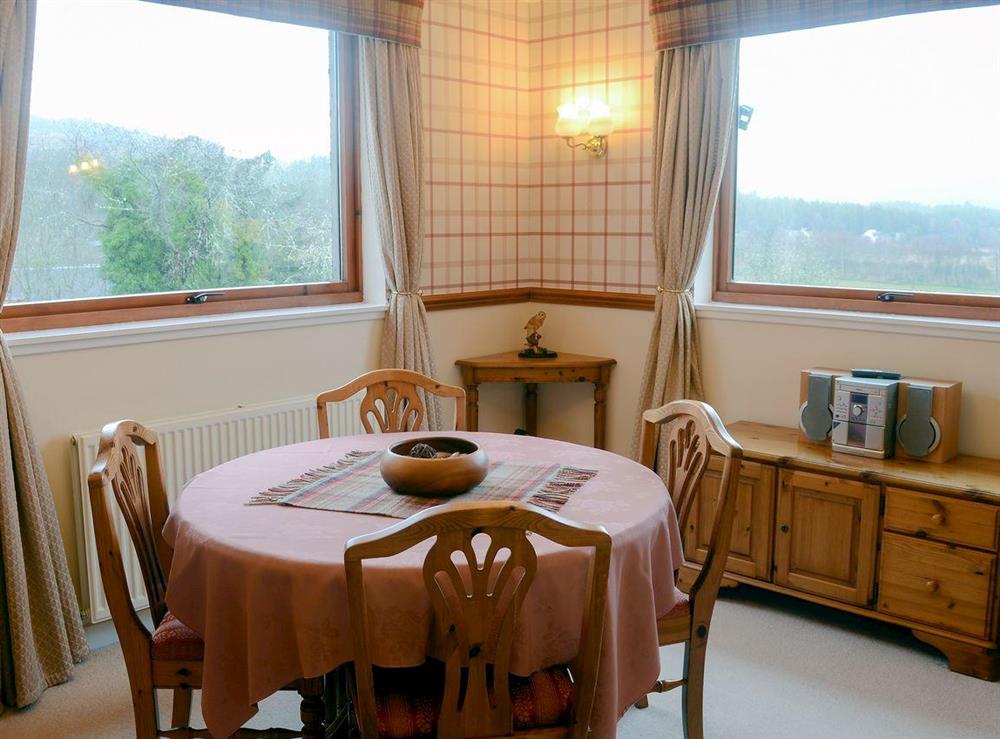 Dining Area at Holly Cottage in Gorstan, near Garve, Ross-Shire