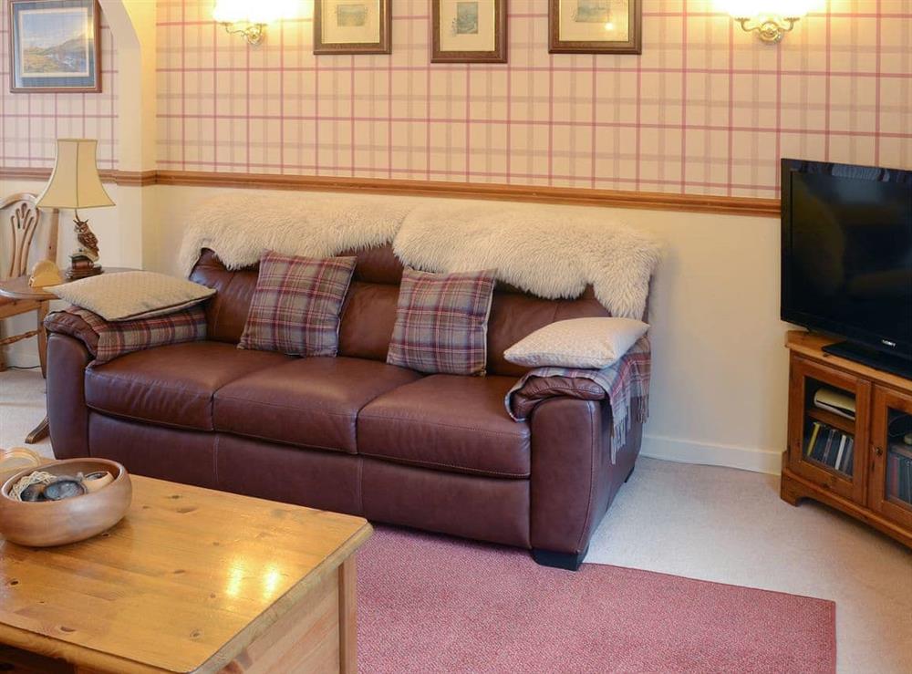 Living room at Holly Cottage in Gorstan, near Garve, Ross-Shire