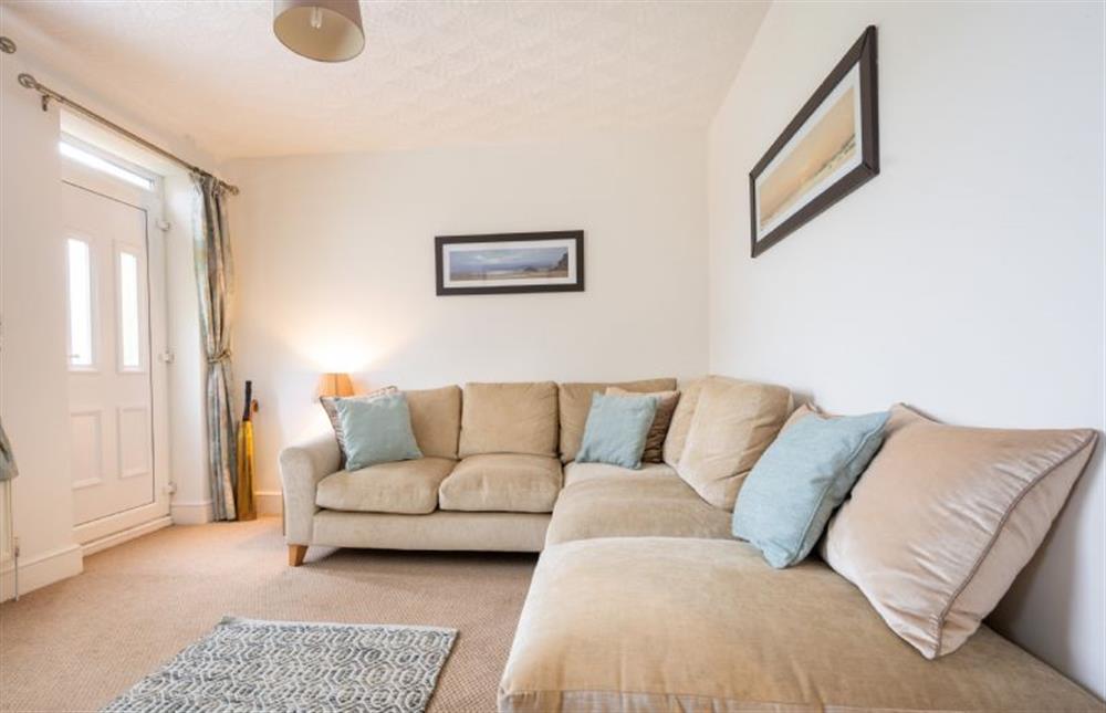 Ground floor: Plenty of space to stretch out on the corner sofa at Holly Cottage, Heacham near Kings Lynn