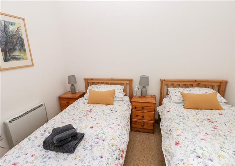 One of the 2 bedrooms at Holly Cottage, Llangan near Bridgend