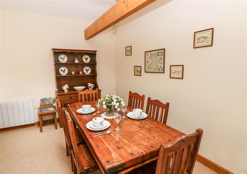 The dining room at Holly Cottage, Llangan near Bridgend