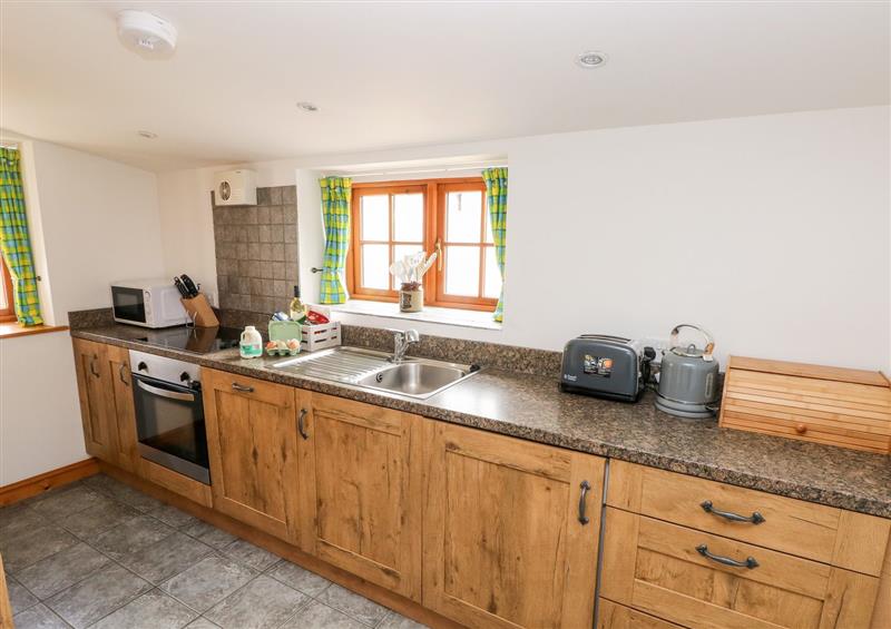This is the kitchen (photo 2) at Holly Cottage, Llangan near Bridgend