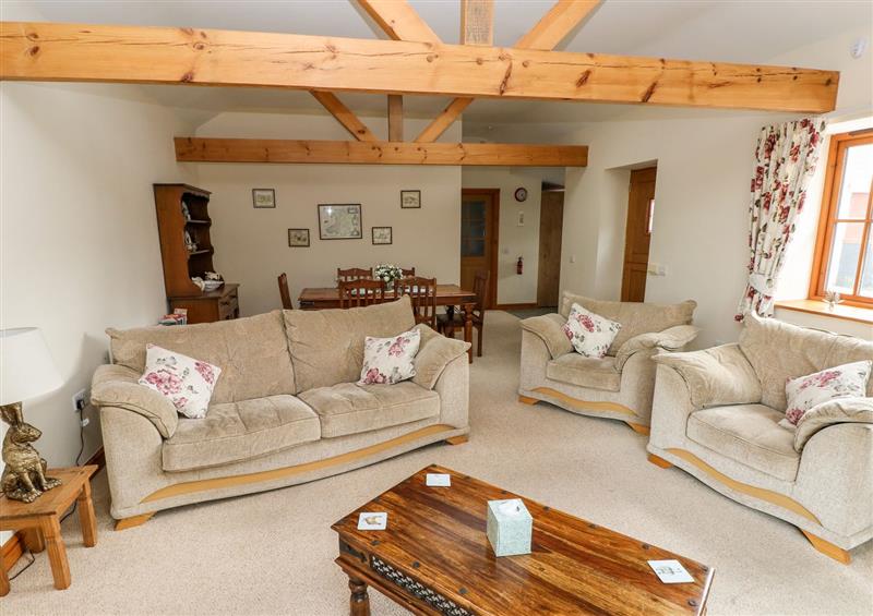 This is the living room at Holly Cottage, Llangan near Bridgend