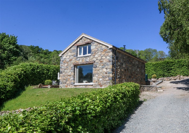 Outside at Holly Cottage, Llechwedd near Conwy