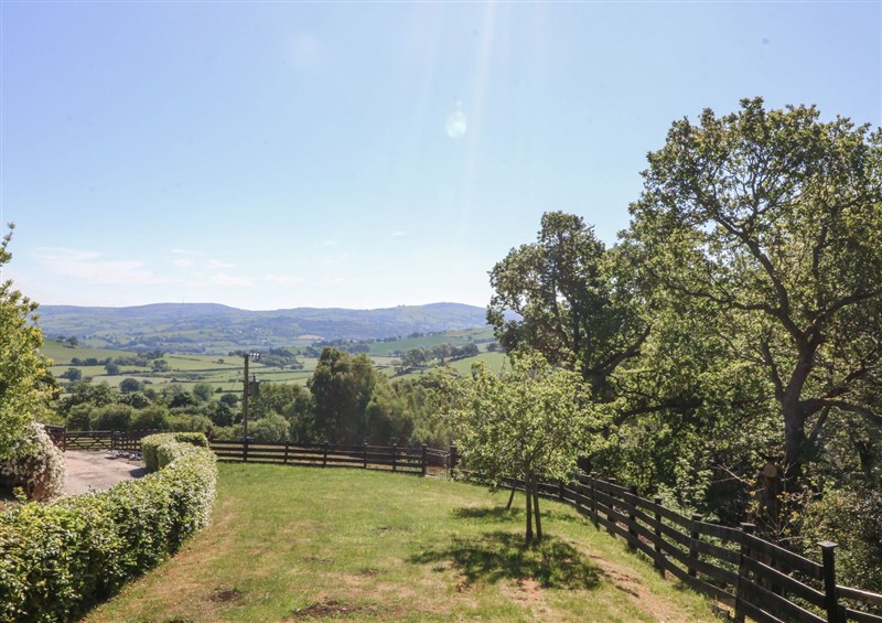 The setting around Holly Cottage at Holly Cottage, Llechwedd near Conwy