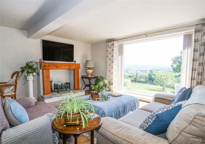 This is the living room at Holly Cottage, Llechwedd near Conwy