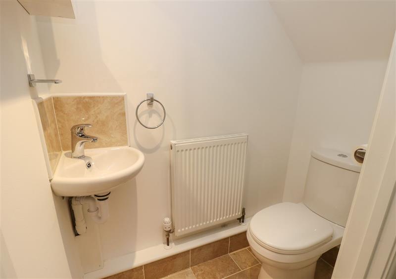 This is the bathroom at Holly Cottage, Niton
