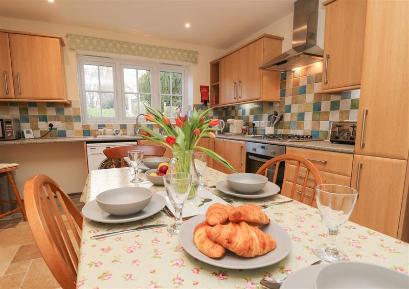 This is the kitchen at Holly Cottage, Niton