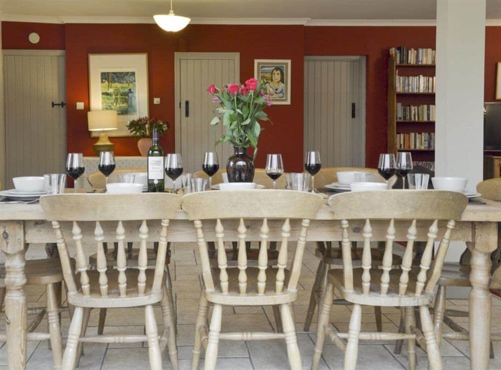 Ample dining space at Holly Cottage in Pett, E. Sussex., East Sussex
