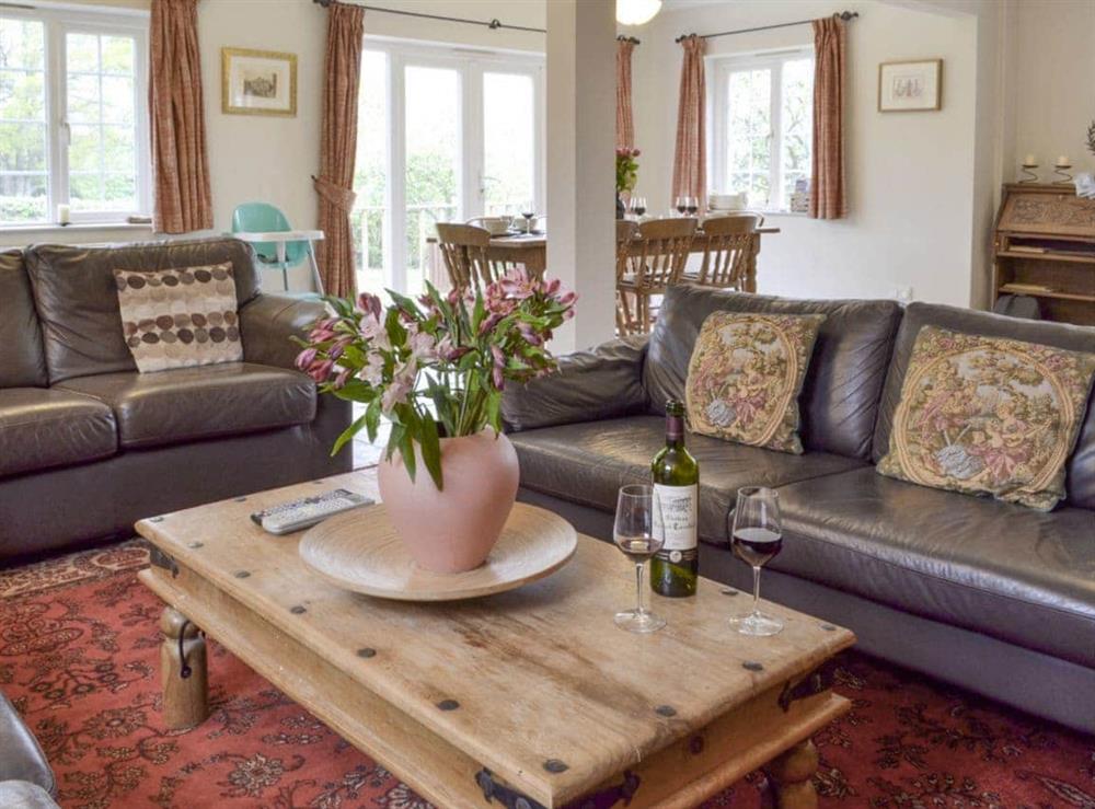 Stylish living area at Holly Cottage in Pett, E. Sussex., East Sussex
