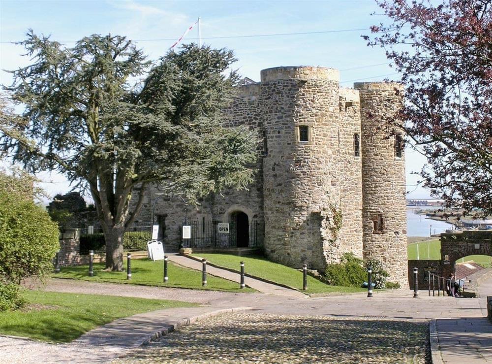 Ypres Tower in Rye at Holly Cottage in Pett, E. Sussex., East Sussex