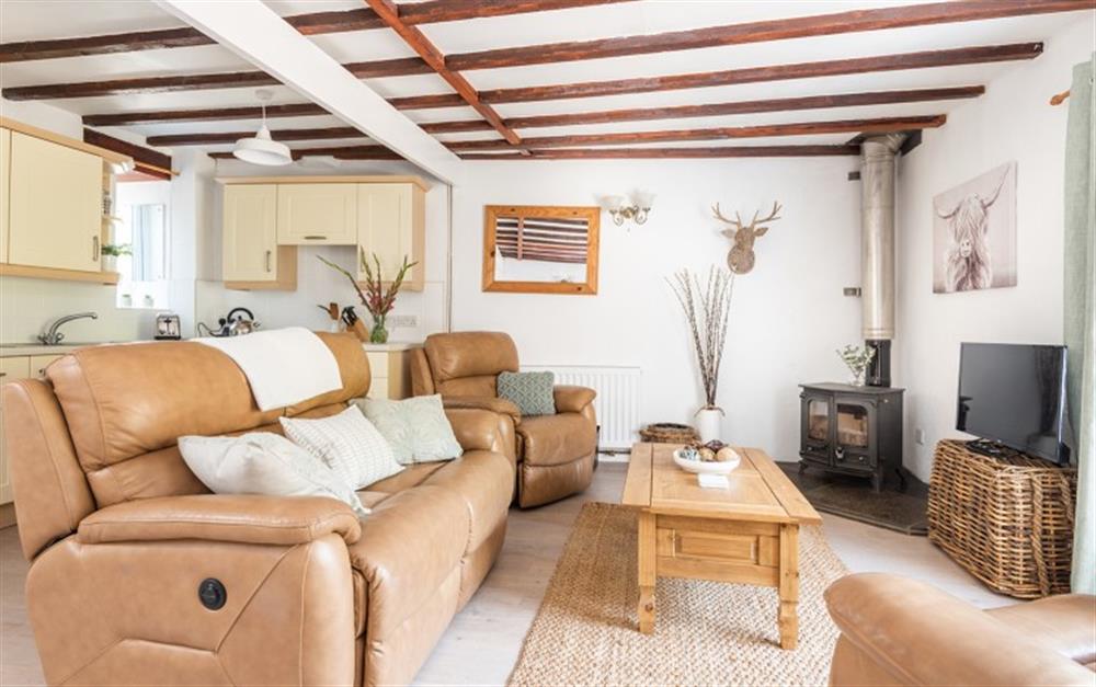 Comfortable and tasteful furnishing at Holly Cottage in Slapton