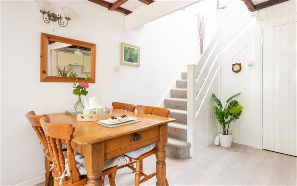 Space to dine at Holly Cottage in Slapton