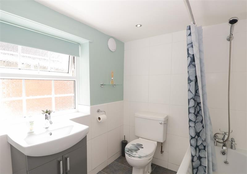 This is the bathroom at Holly Cottage, St Bees