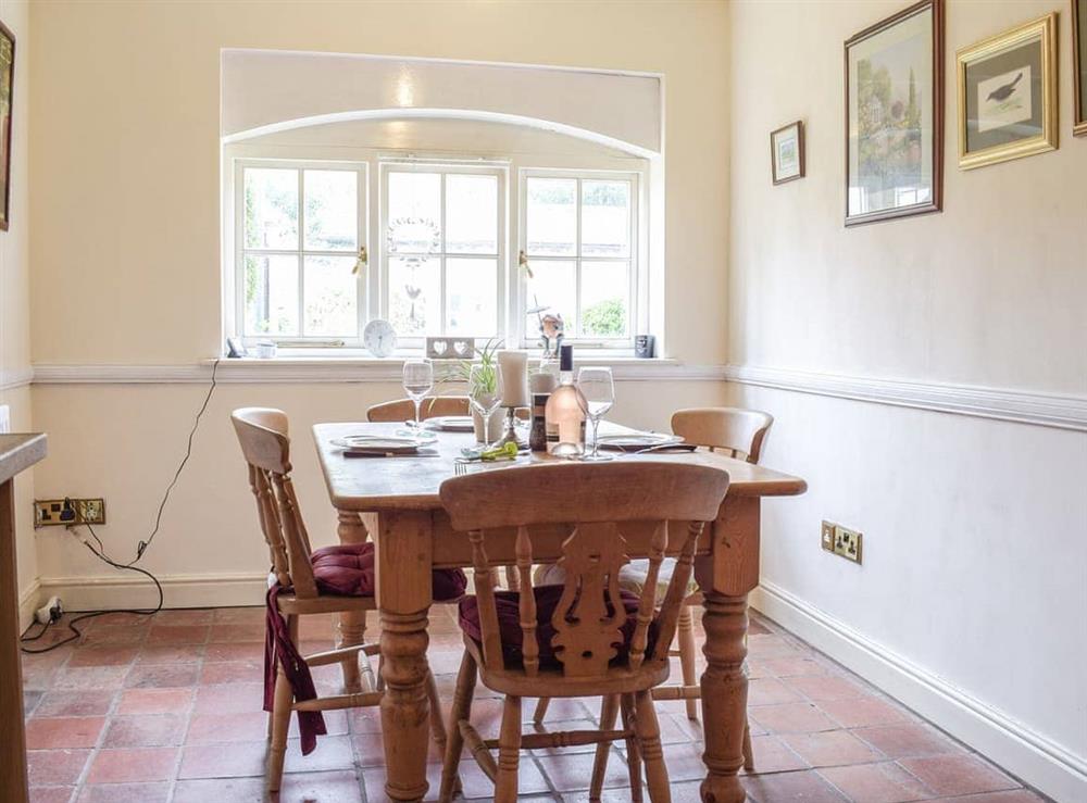 Dining Area at Holly Cottage in Telford, Shropshire