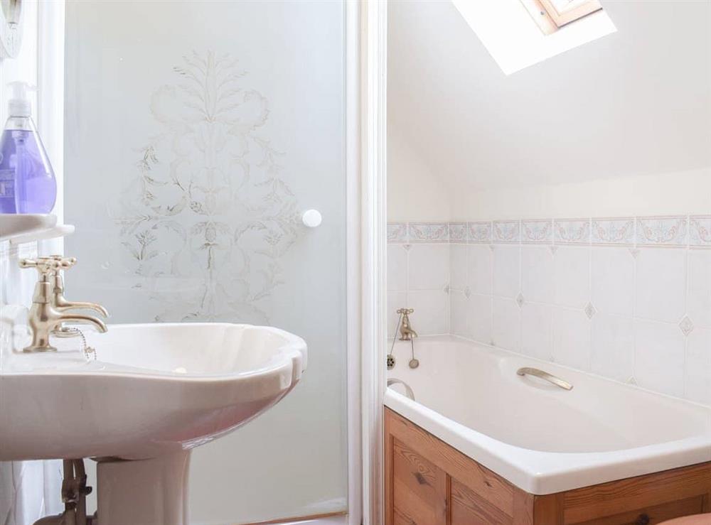 En-suite at Holly Cottage in Telford, Shropshire