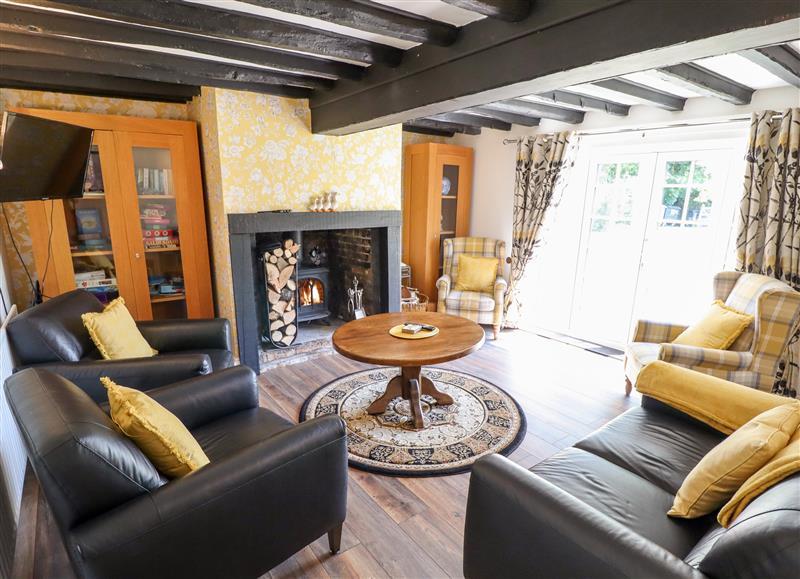 The living area at Holly Cottage, Wickenby near Wragby