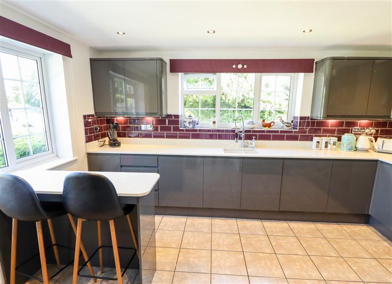 This is the kitchen at Holly Cottage, Wickenby near Wragby