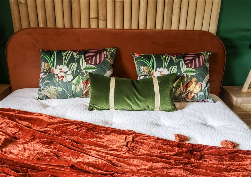 One of the bedrooms at Holly Farm, Brantham