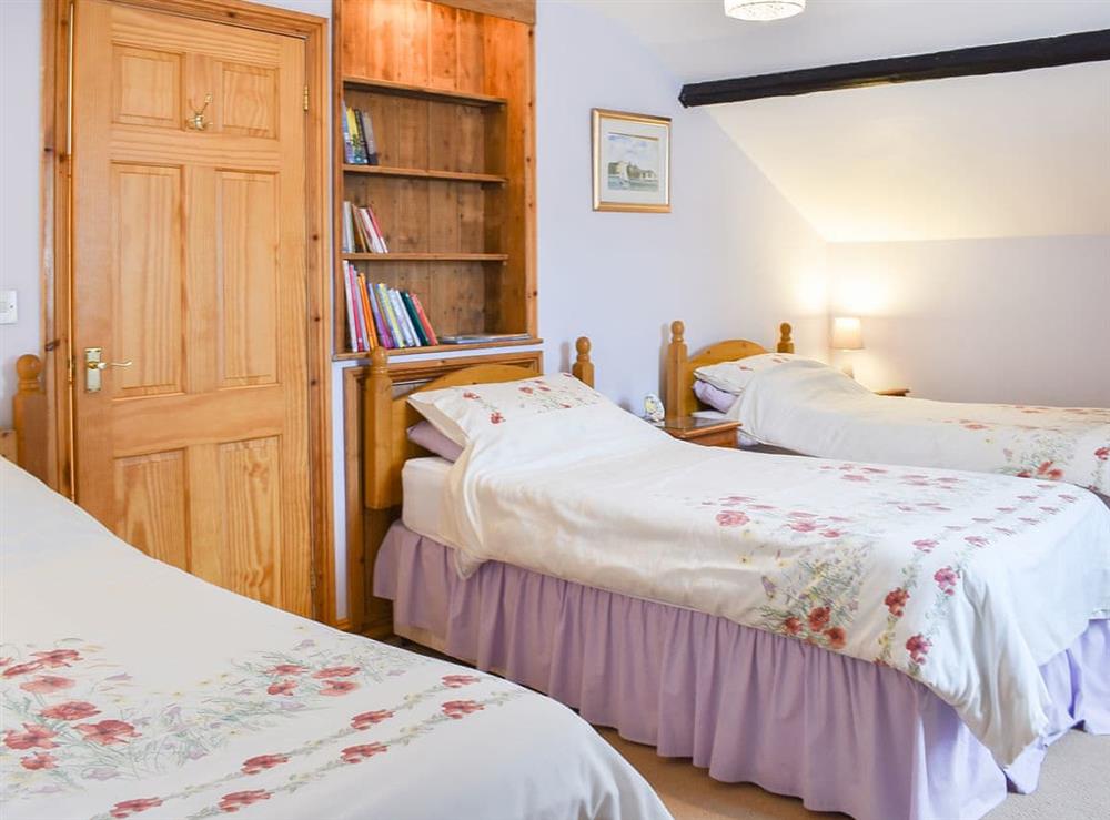Triple bedroom at Holly Lodge, 