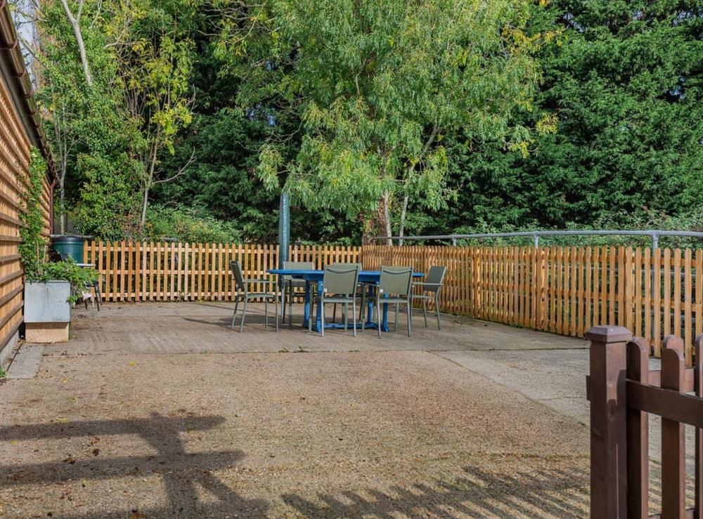 Outdoor area at Purbeck View, 