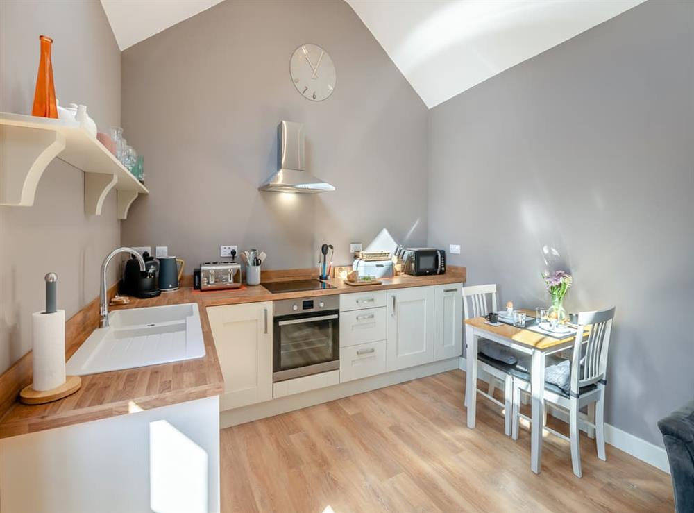 Kitchen area at Holly House Barn 1 in Newton-on-Rawcliffe, near Pickering, North Yorkshire