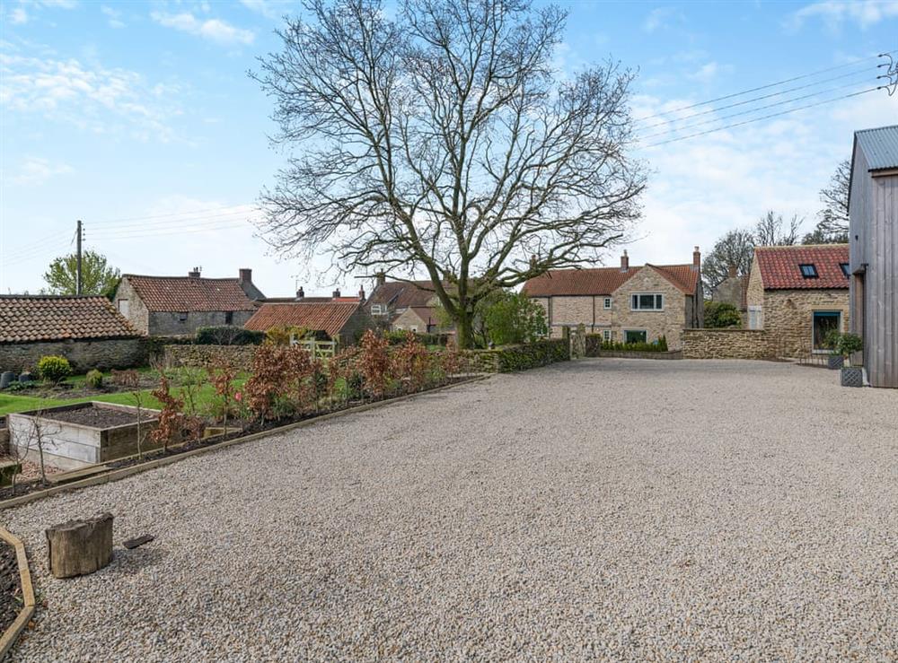 Parking at Holly House Barn 1 in Newton-on-Rawcliffe, near Pickering, North Yorkshire