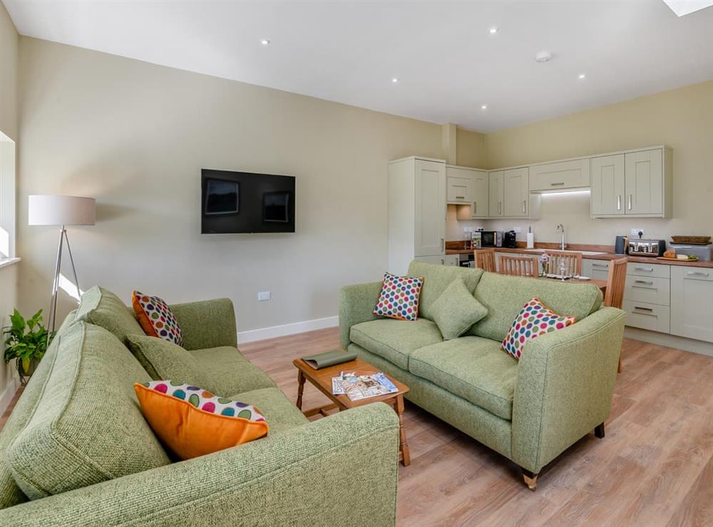 Open plan living space (photo 2) at Holly House Barn 2 in Newton-on-Rawcliffe, near Pickering, North Yorkshire