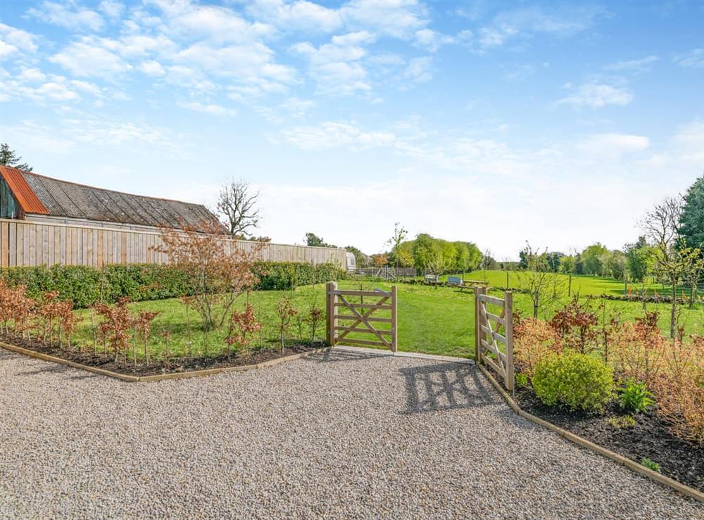 Outdoor area at Holly House Barn 2 in Newton-on-Rawcliffe, near Pickering, North Yorkshire