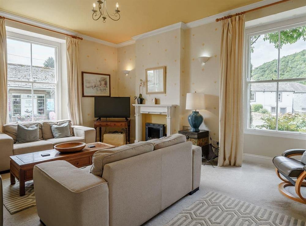 Living room at Holly House in Pooley Bridge, near Ullswater, Cumbria