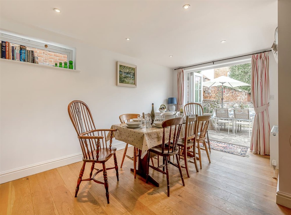 Dining Area at Holly House in South Creake, near Fakenham, Norfolk