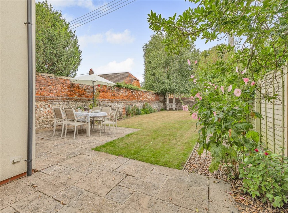 Outdoor at Holly House in South Creake, near Fakenham, Norfolk