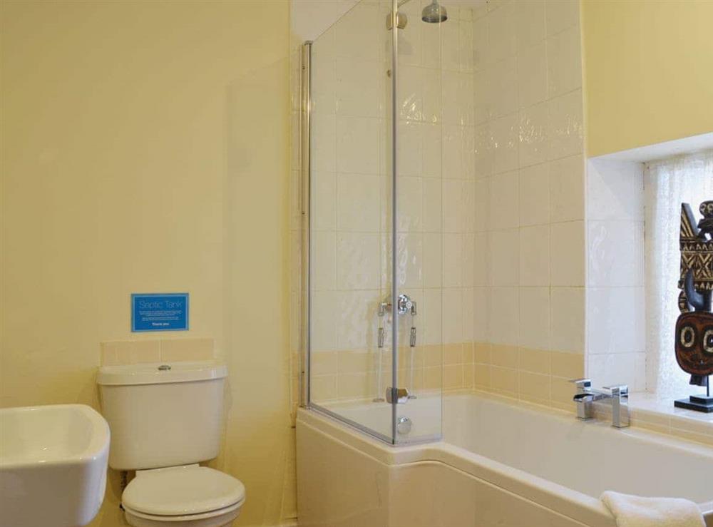 Bathroom at Holly Lodge in Arkleby near Cockermouth, Cumbria