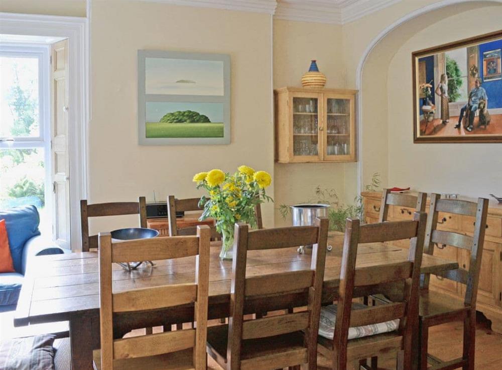 Dining room at Holly Lodge in Arkleby near Cockermouth, Cumbria