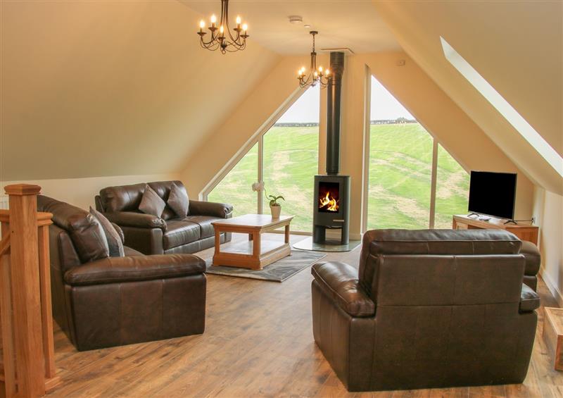Relax in the living area at Holly Lodge, Forden near Montgomery
