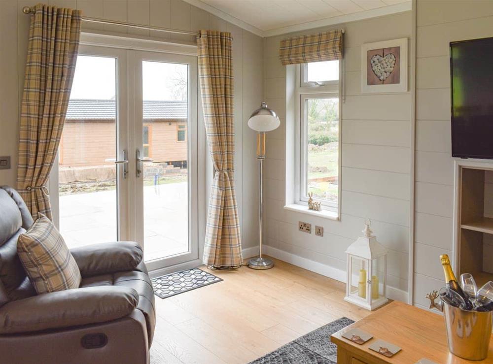 Living area at Holly Lodge in Holywell, Clwyd