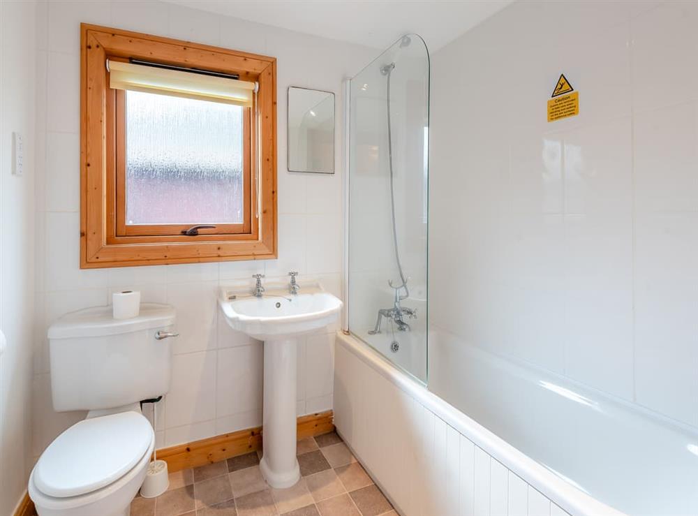 Bathroom at Holly Lodge in Kenwick, near Louth, Lincolnshire
