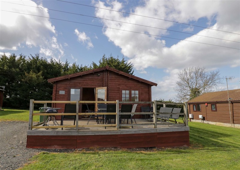 This is the garden at Holly Lodge, Offenham