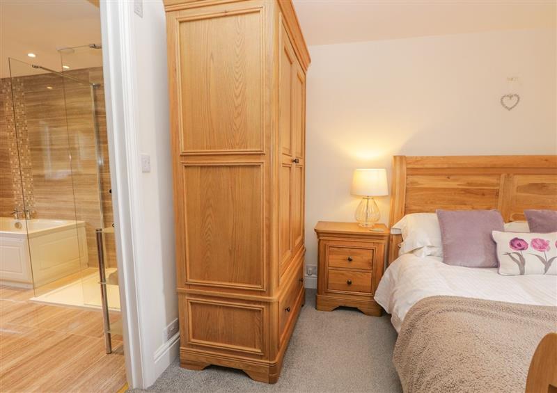 One of the bedrooms at Holly Tree Cottage, Coniston