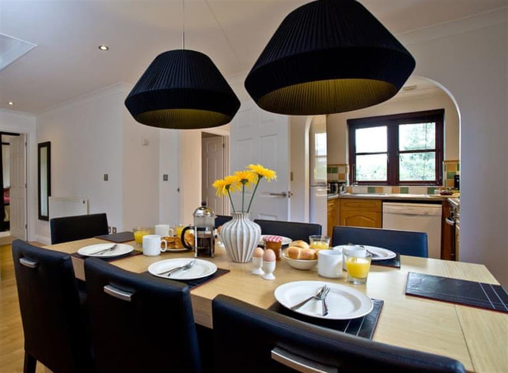 Dining Area at Holly in Woodland Retreat, Wadebridge