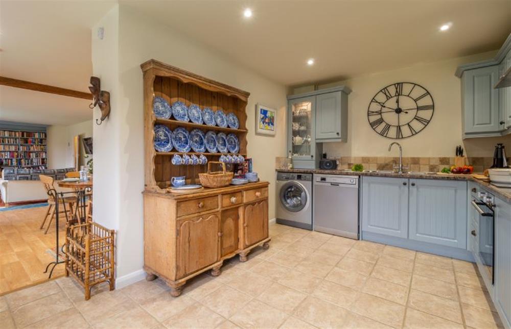 Spacious kitchen at Hollyhock Cottage, Stoke By Nayland
