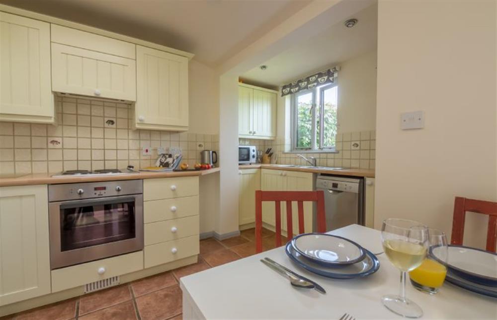 Ground floor: Modern well equipped kitchen at Hollyhock, Houghton near Kings Lynn