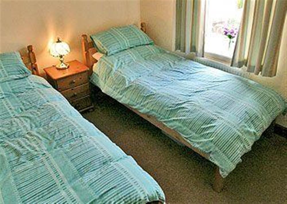 Twin bedroom at Hollyhocks Cottage in Docking, Norfolk