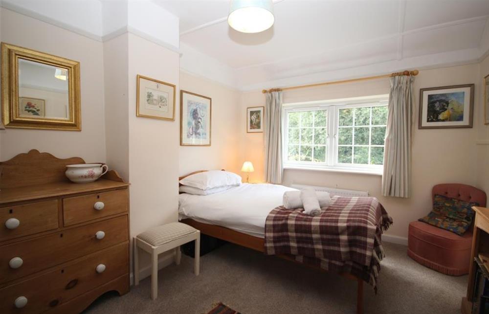Single bedroom at Hollyhocks Cottage in Hellandbridge