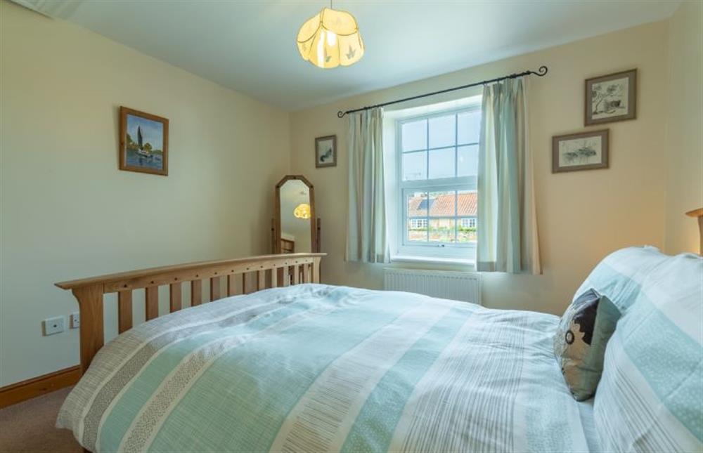 Master bedroom at Hollyhocks, Docking near Kings Lynn