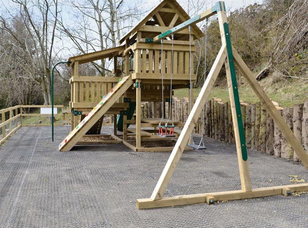 Children’s play area (photo 2) at Hollys Lodge in Kirkby Stephan, Cumbria